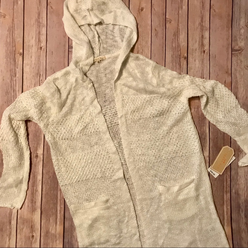 Copper Key Hooded Cardigan